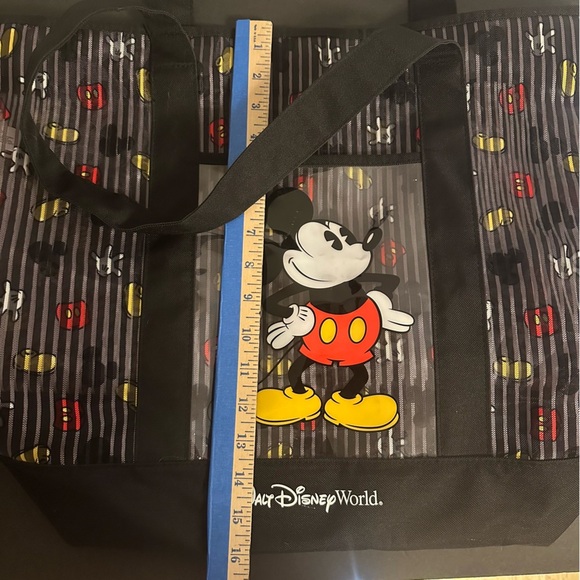 Disneyland Resort Micky Mouse Tote Cloth/Plastic Fabric - Picture 6 of 8